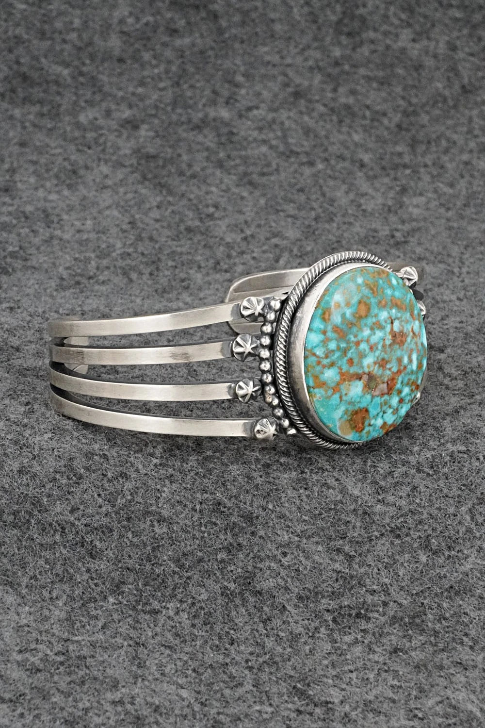 Turquoise & Sterling Silver Bracelet - Daniel Benally