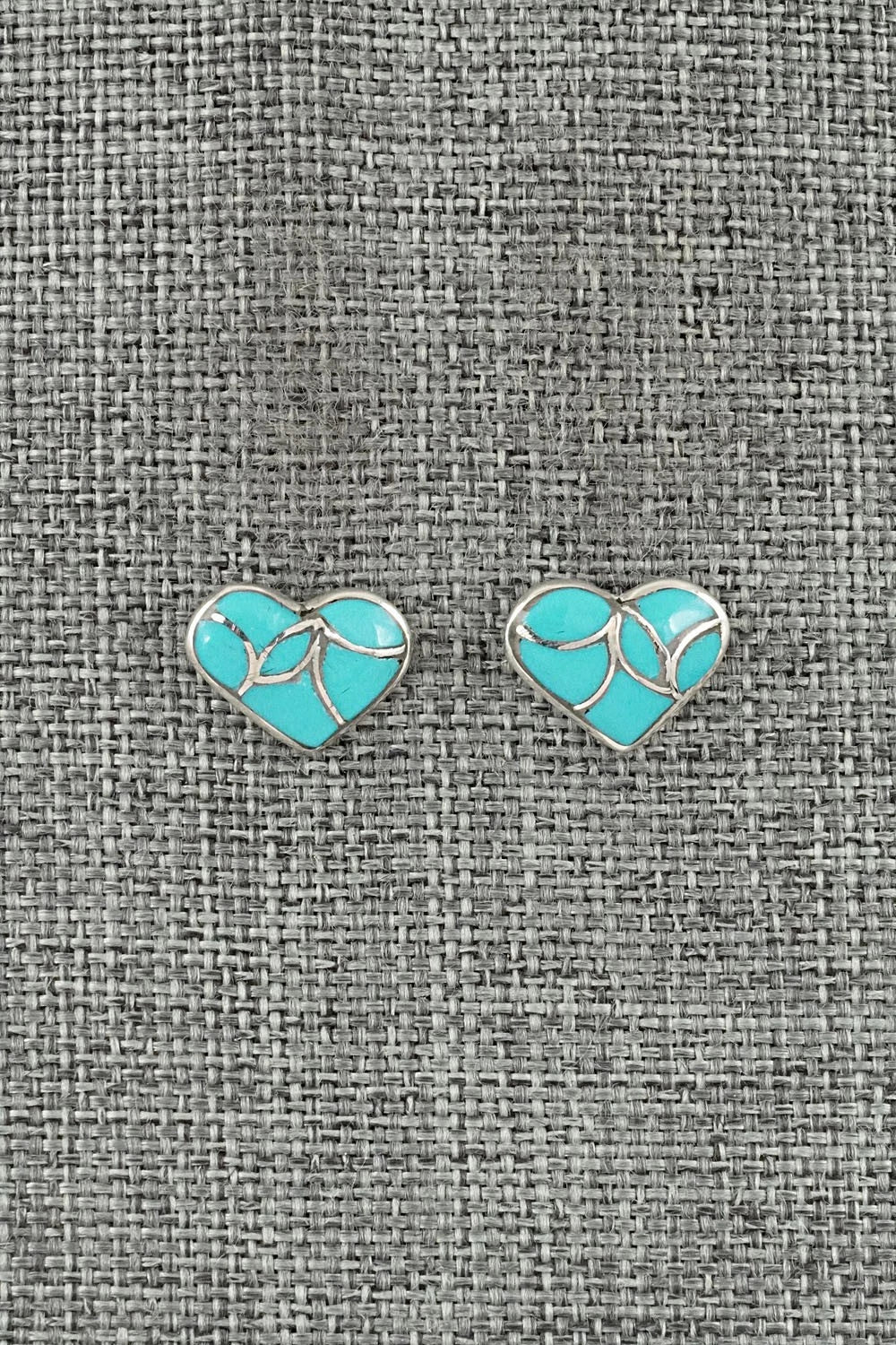 Turquoise & Sterling Silver Earrings - Orena Leekya