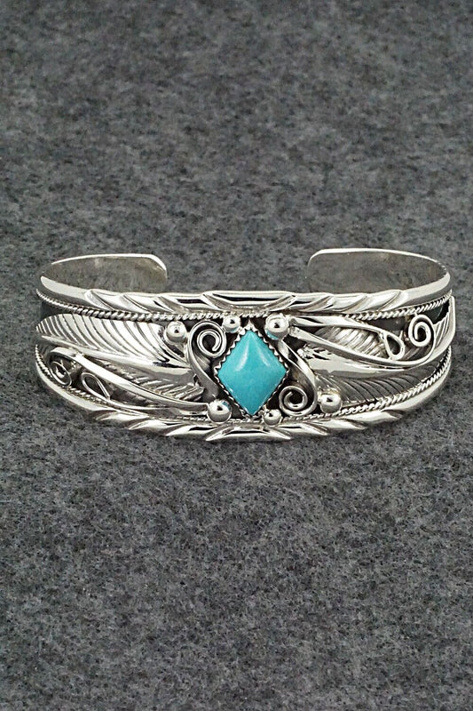Turquoise & Sterling Silver Bracelet - Davey Morgan