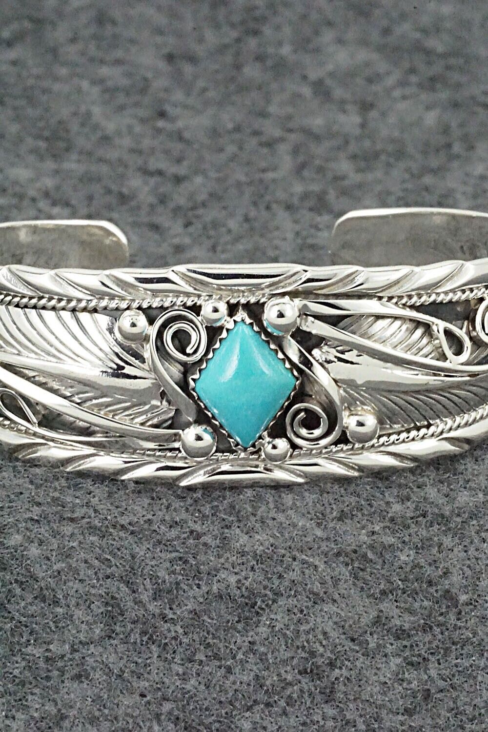 Turquoise & Sterling Silver Bracelet - Davey Morgan