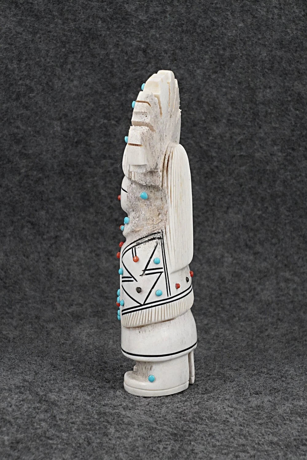 Corn Maiden Zuni Fetish Carving - Claudia Peina