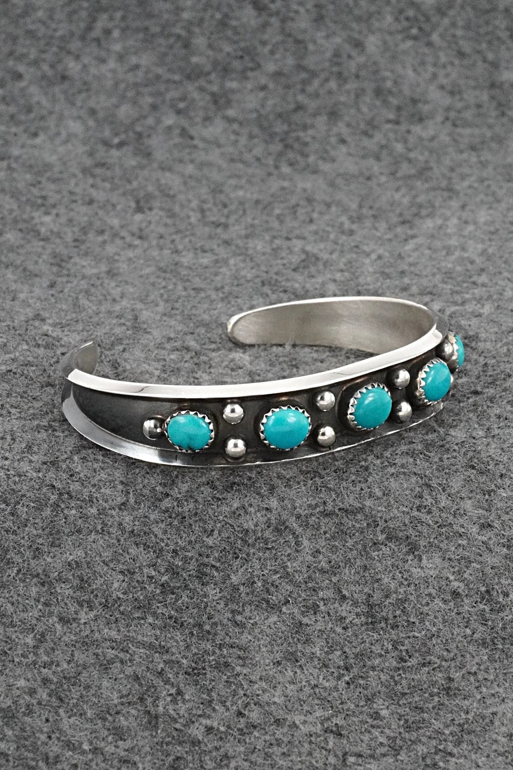 Turquoise & Sterling Silver Bracelet - Paul Largo