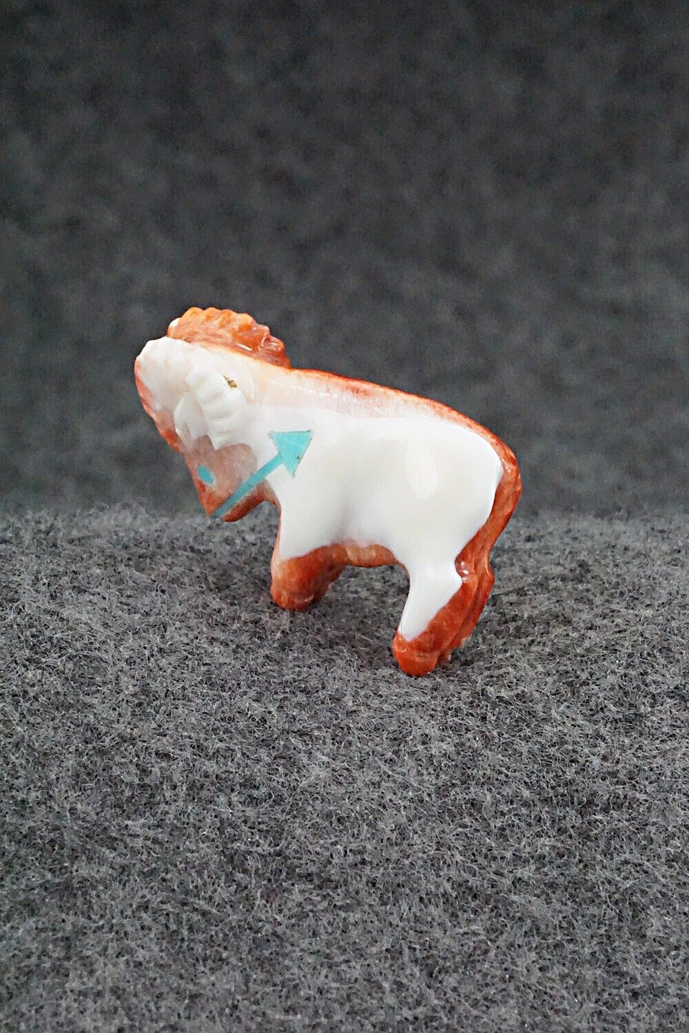 Ram Zuni Fetish Carving - Andres Quandelacy