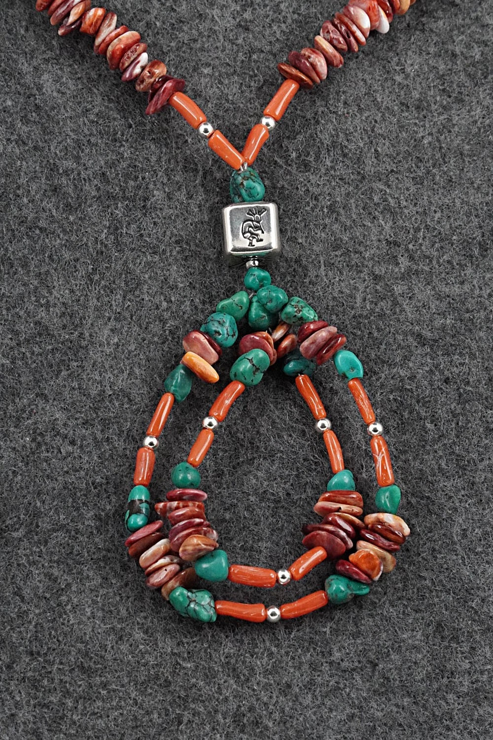 Multi-Stone & Sterling Silver Necklace Set - Erica Brown