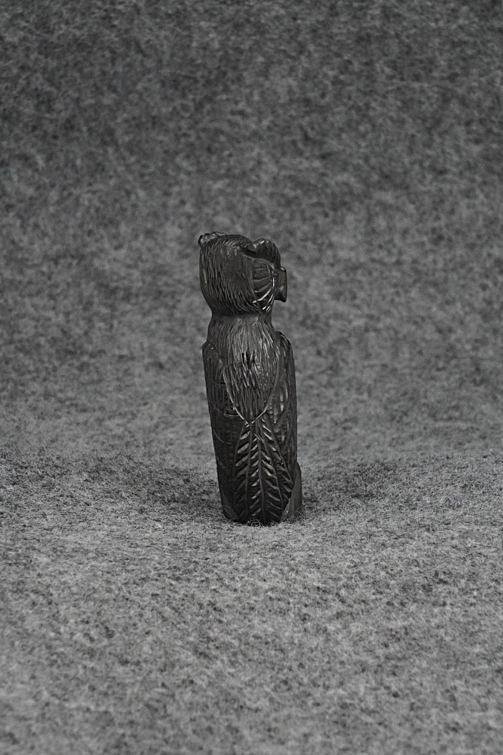 Owl Zuni Fetish Carving - Chris Peina
