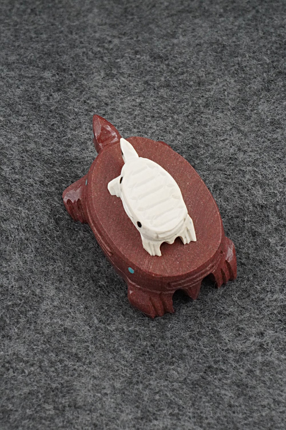 Turtle Zuni Fetish Carving - Jesus Espino