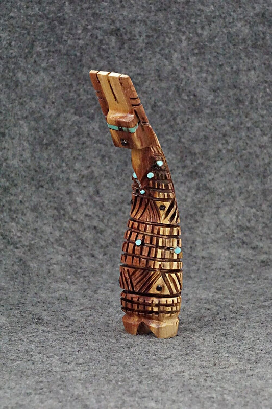 Corn Maiden Zuni Fetish Carving - Carl Etsate