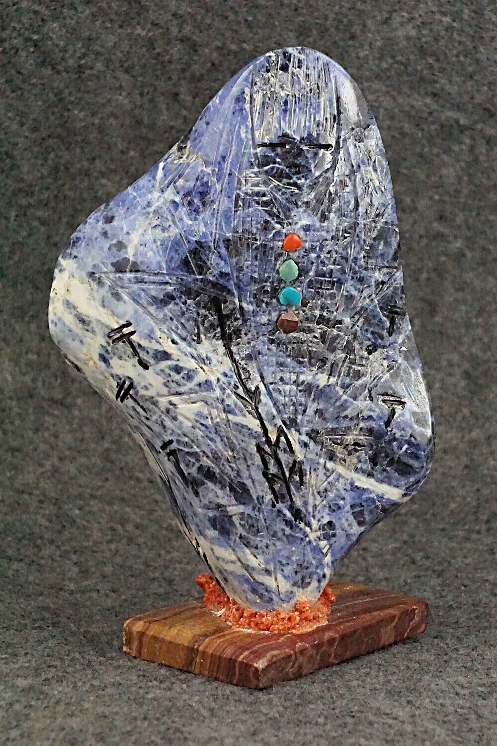 Corn Maiden Zuni Fetish Carving - Gloria Chattin