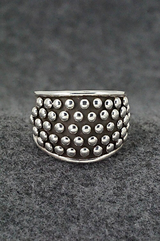 Sterling Silver Ring - Raymond Coriz - Size 9.5