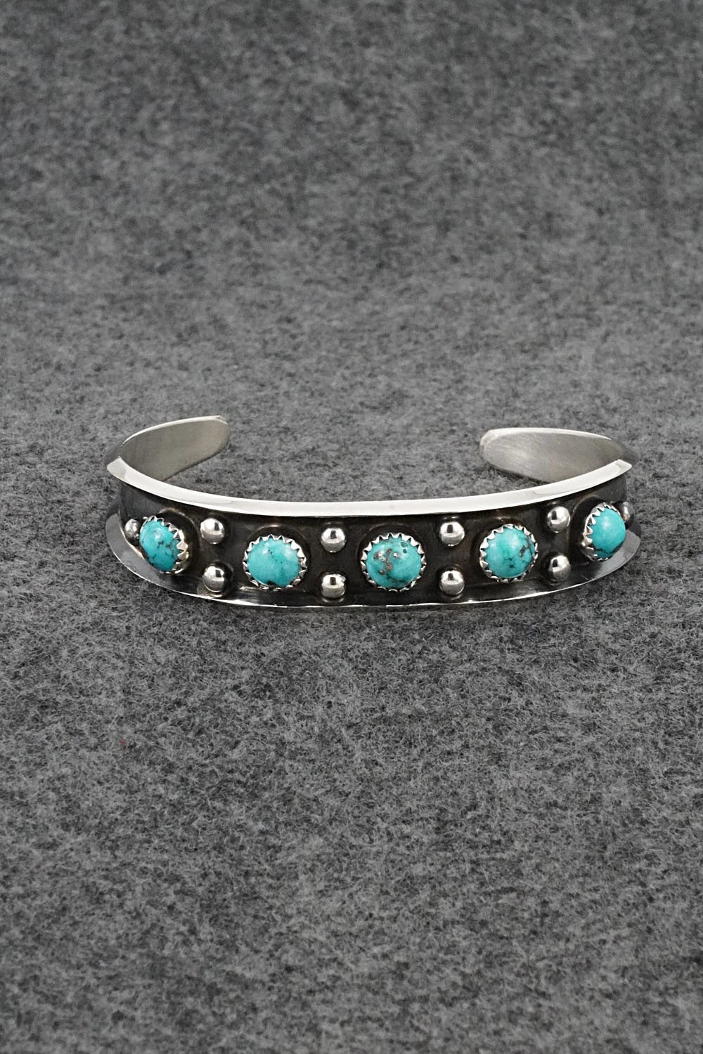 Turquoise & Sterling Silver Bracelet - Paul Largo