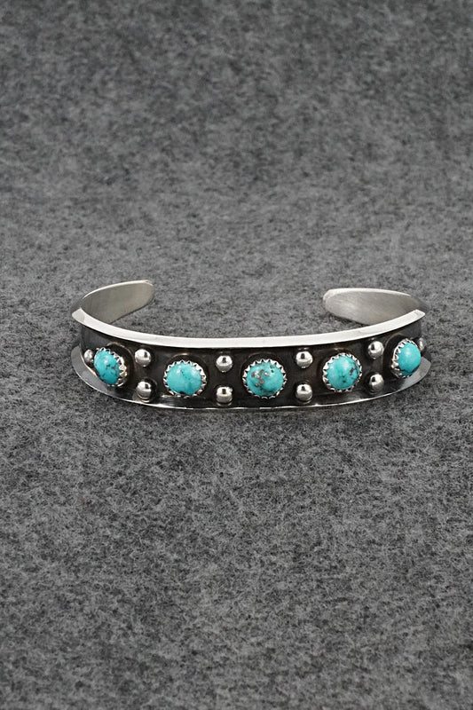 Turquoise & Sterling Silver Bracelet - Paul Largo