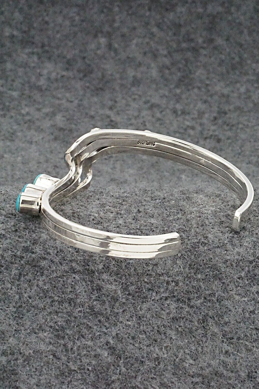 Turquoise & Sterling Silver Bracelet - Daniel Dakai