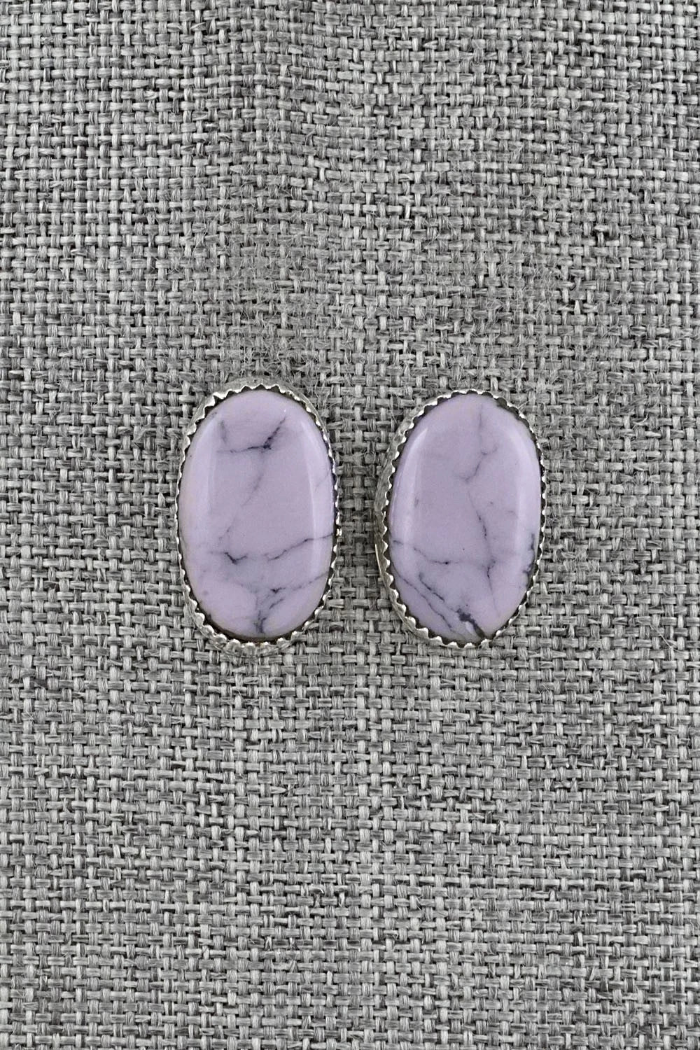 Morado & Sterling Silver Earrings - Murray Hannaweeka