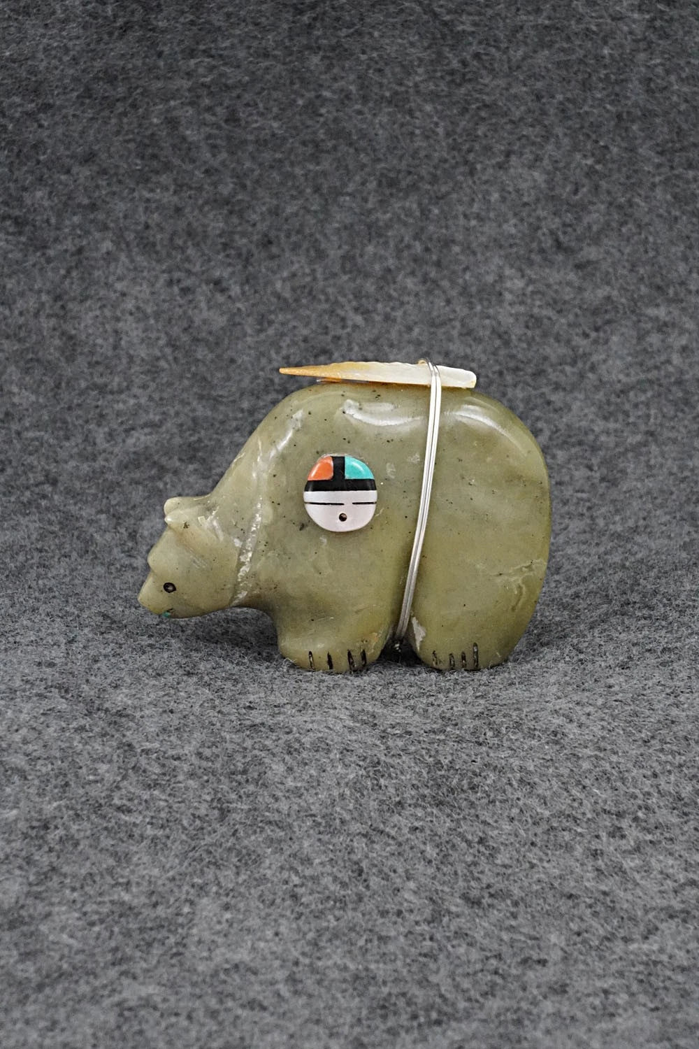 Bear Zuni Fetish Carving - Darrin Boone