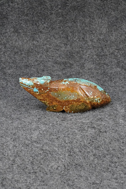 Wolf Zuni Fetish Carving - Abby Quam Panteah