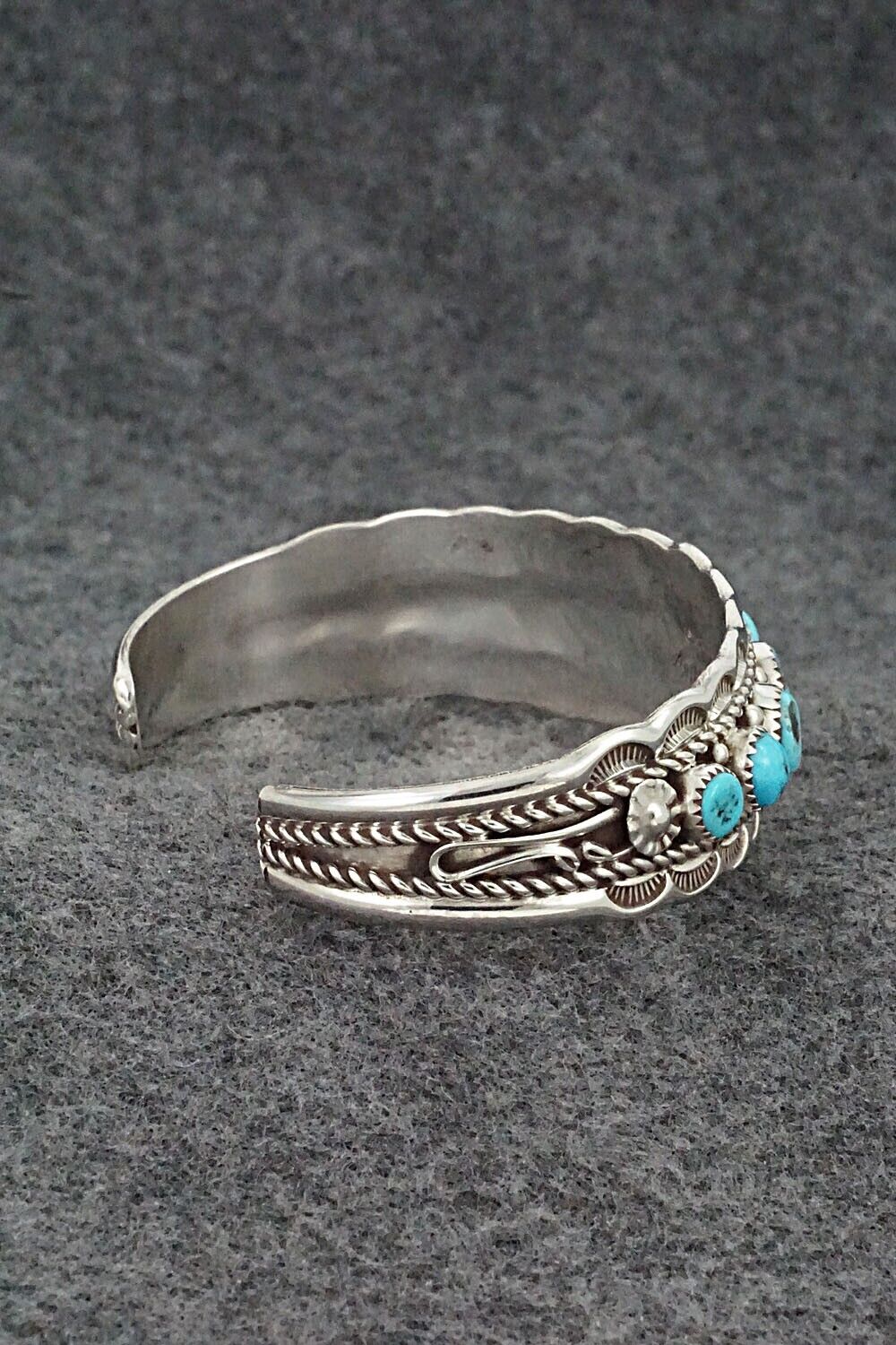 Turquoise & Sterling Silver Bracelet - Anthony Brown