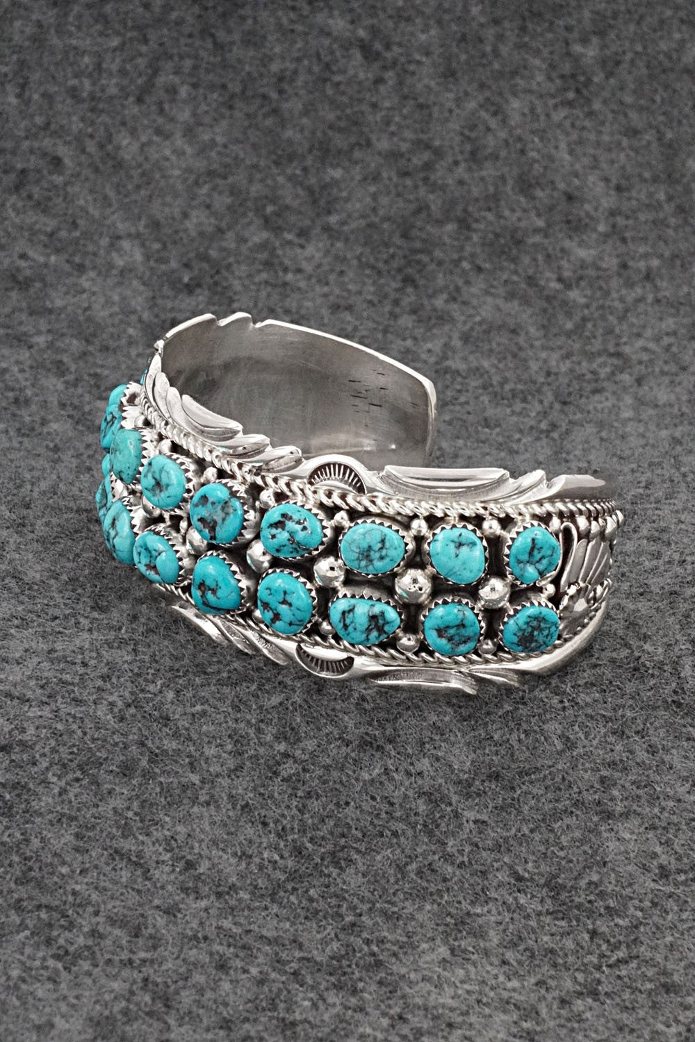 Turquoise & Sterling Silver Bracelet - Anthony Brown