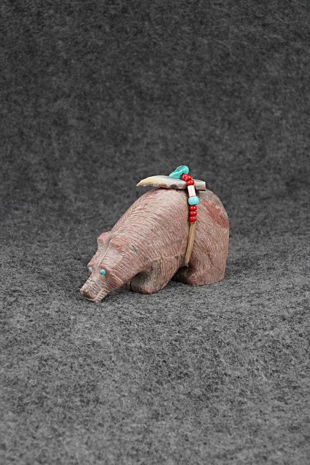 Bear Zuni Fetish Carving - Douglas Martza