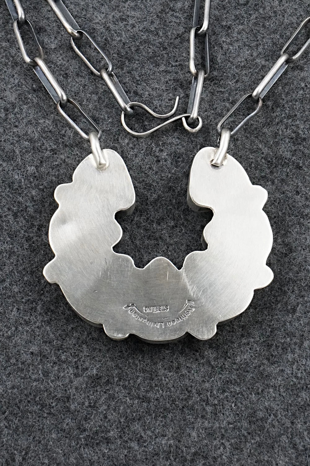 Turquoise & Sterling Silver Necklace - Kathleen Livingston