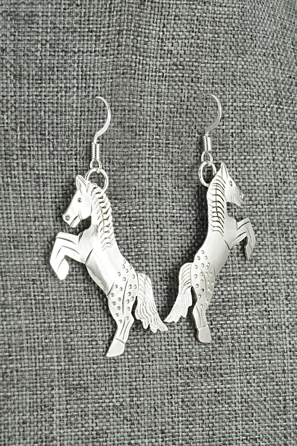 Sterling Silver Earrings - Louise Yazzie