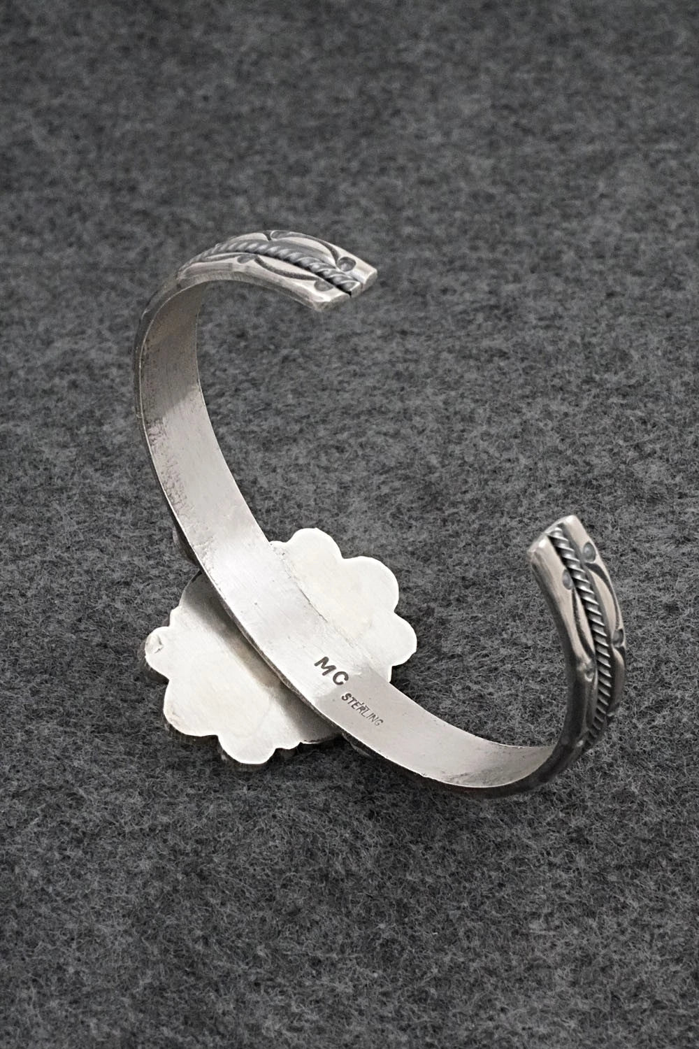 Turquoise & Sterling Silver Bracelet - Michael Calladitto