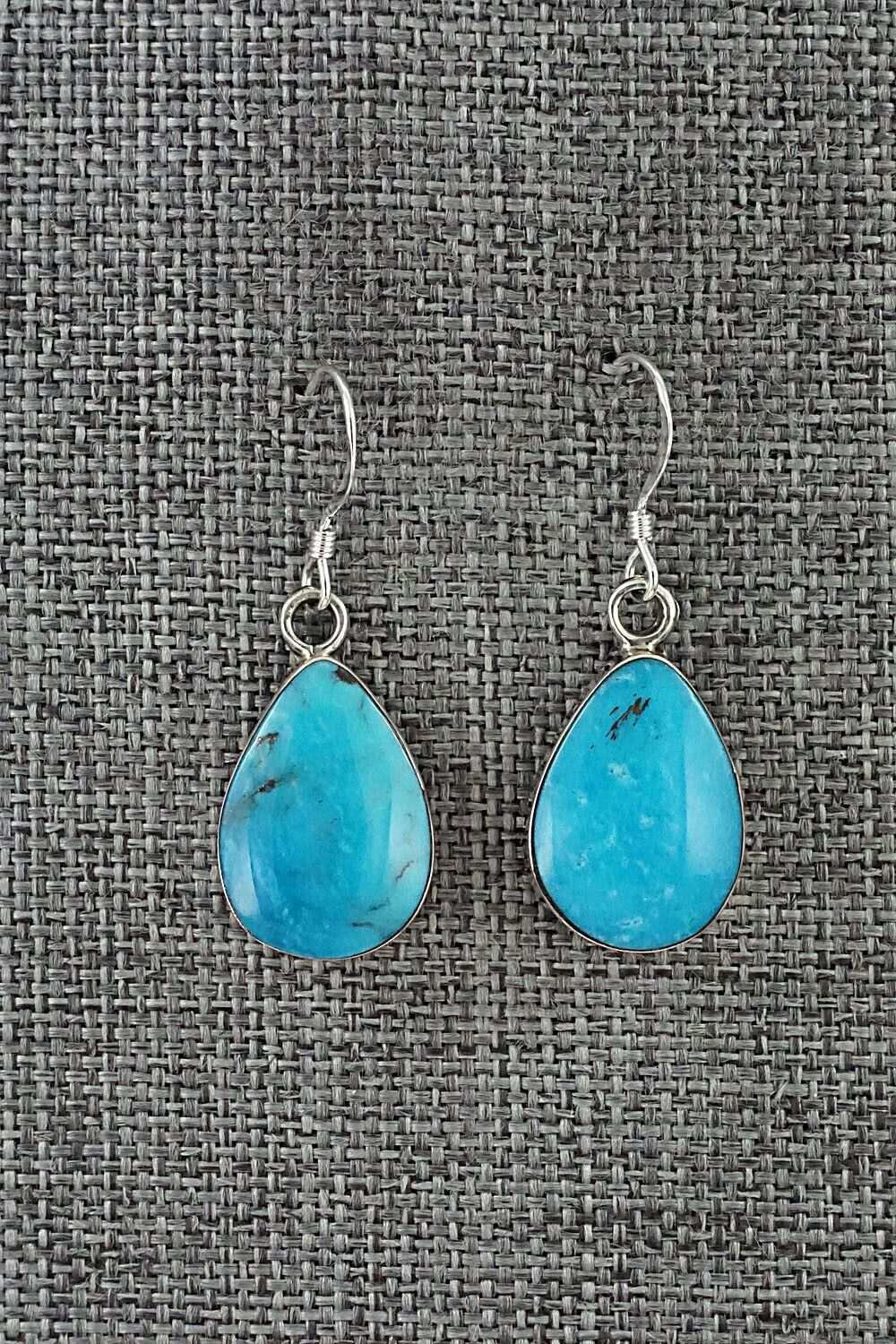 Turquoise & Sterling Silver Earrings - Sadie Jim