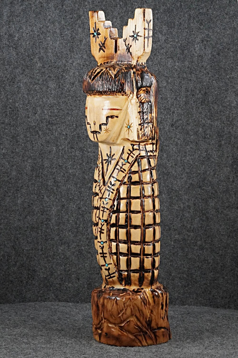Corn Maiden Zuni Fetish Carving - Tony Mackel