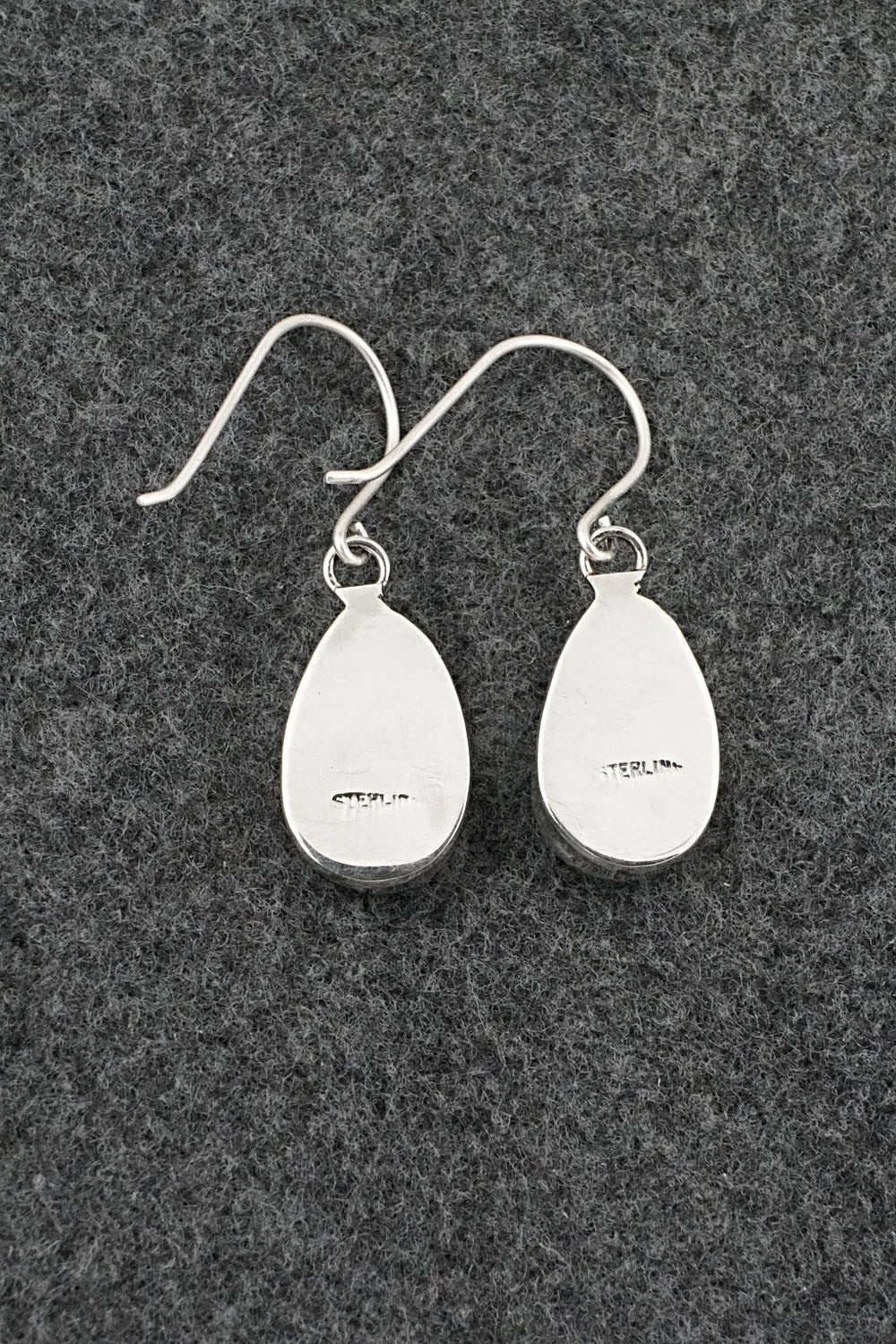 Turquoise & Sterling Silver Earrings - Rosemary Saunders
