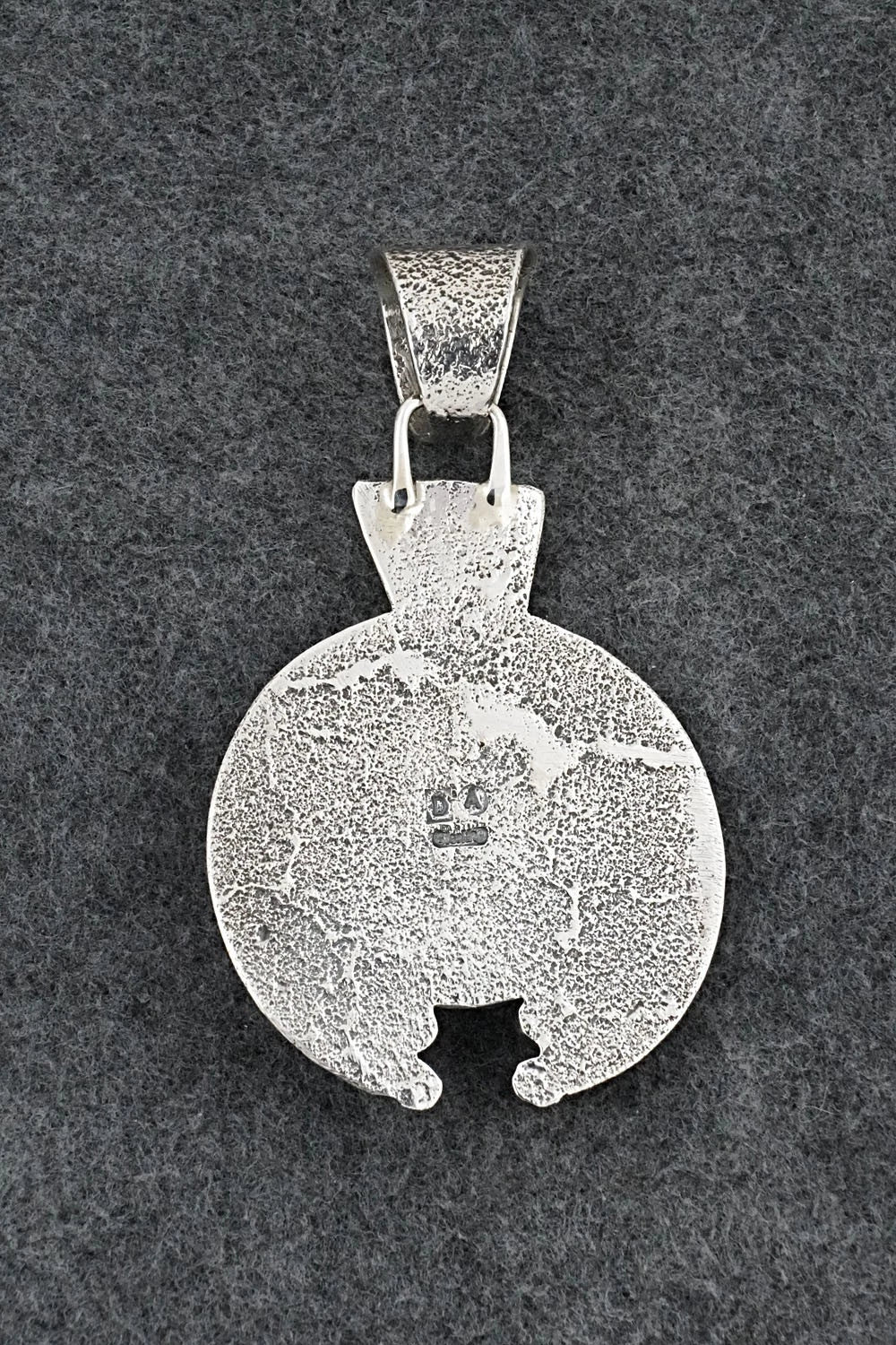 Turquoise & Sterling Silver Pendant - Delbert Arviso