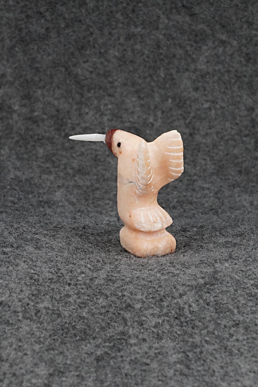 Hummingbird Zuni Fetish Carving - Justin Red Elk