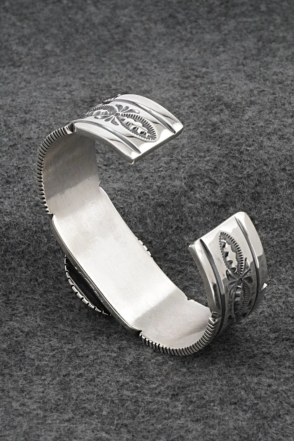 Turquoise & Sterling Silver Bracelet - Mark Yazzie