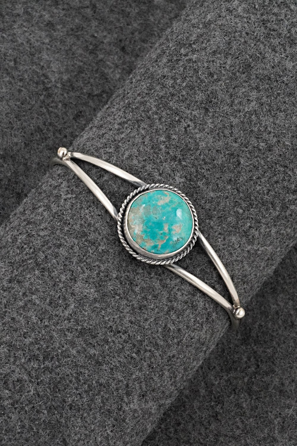 Turquoise & Sterling Silver Bracelet - Rena Begay