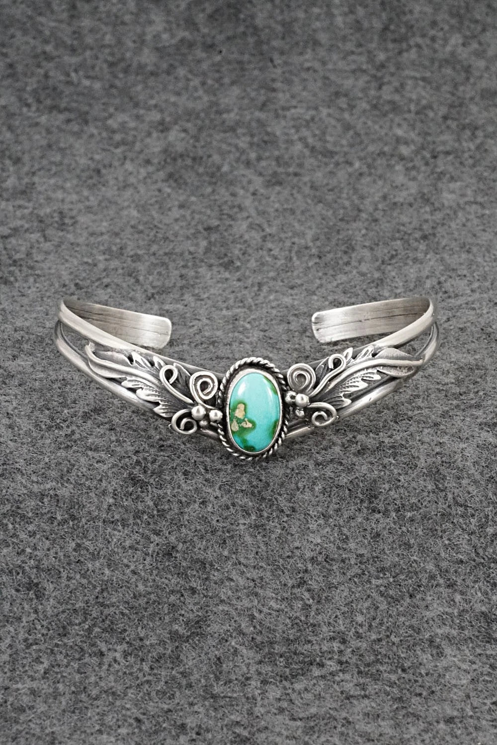 Turquoise & Sterling Silver Bracelet - Jemson Henio