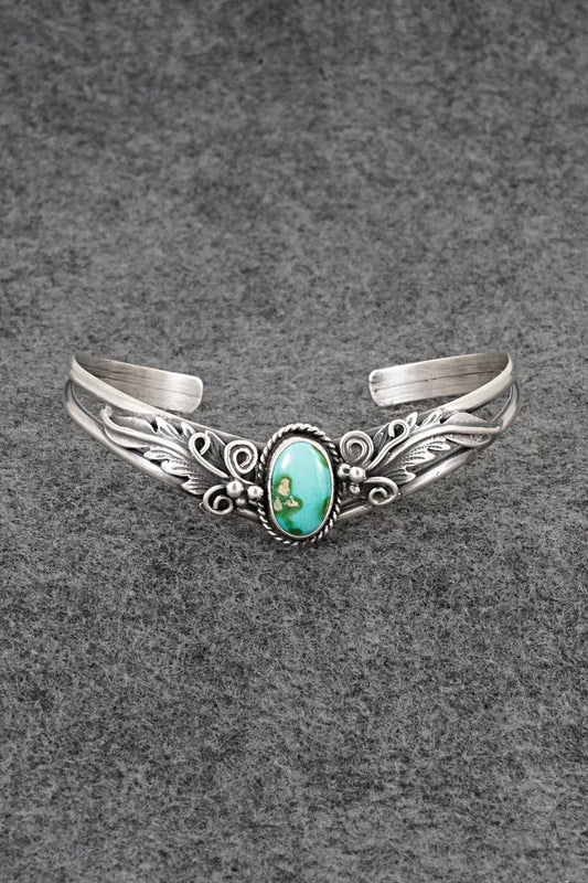 Turquoise & Sterling Silver Bracelet - Jemson Henio
