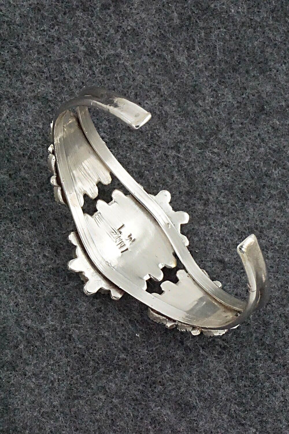 Turquoise & Sterling Silver Bracelet - Lorraine Waatsa