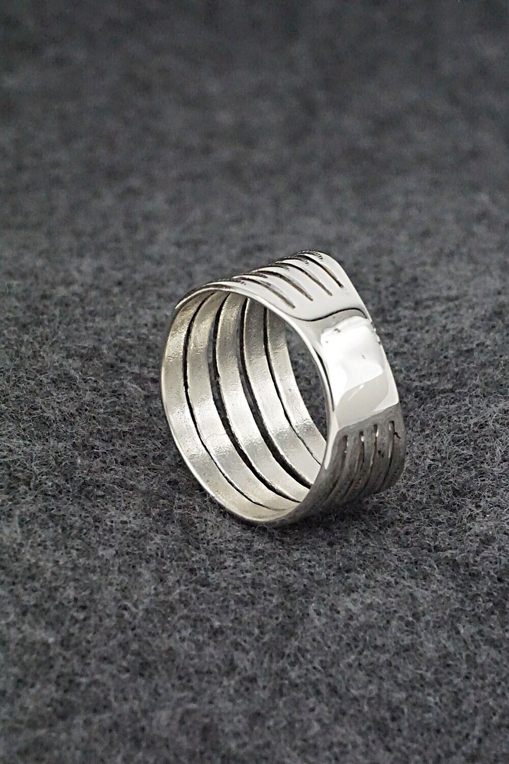 Sterling Silver Ring - Raymond Coriz - Size 9.5