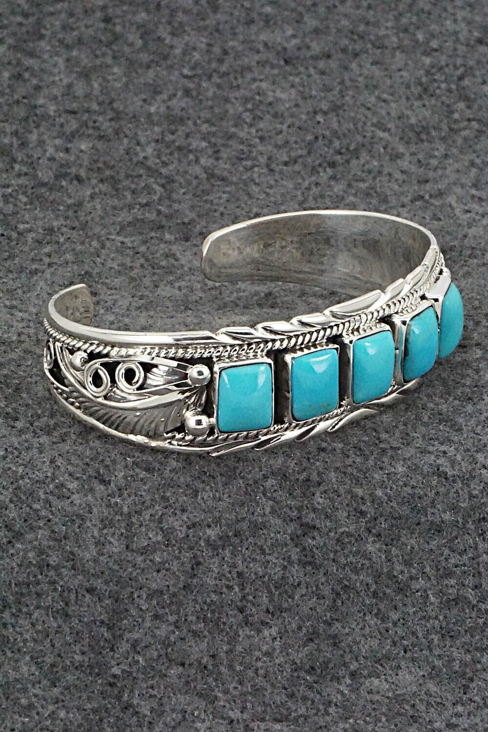 Turquoise & Sterling Silver Bracelet - Davey Morgan