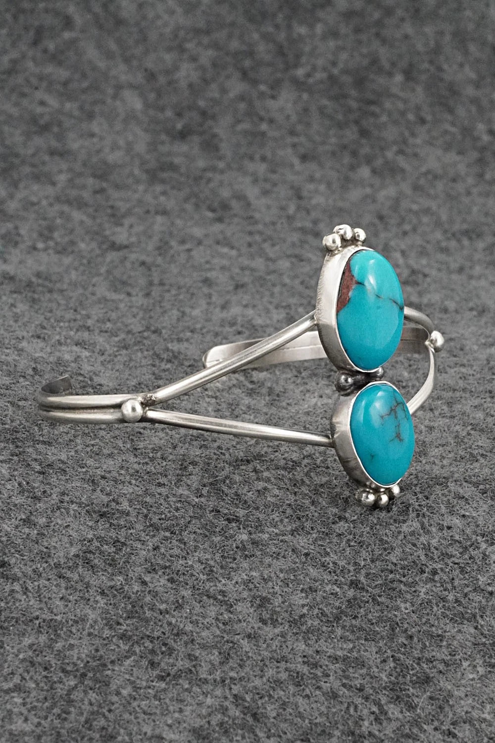 Turquoise & Sterling Silver Bracelet - Rena Begay
