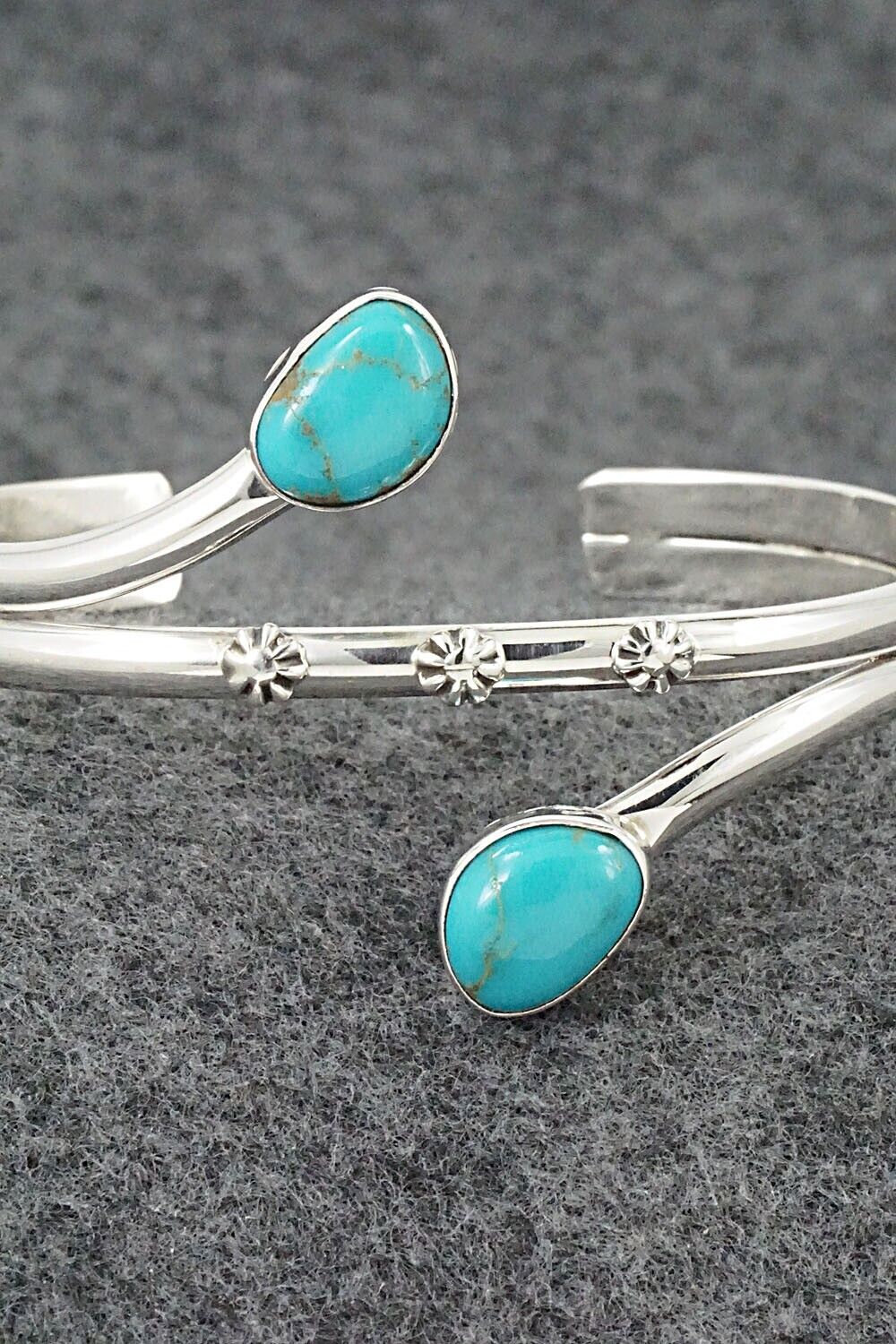 Turquoise & Sterling Silver Bracelet - Thomas Yazzie