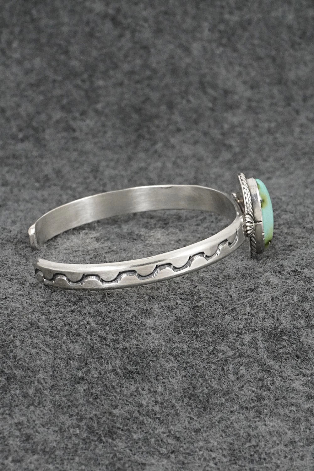 Turquoise & Sterling Silver Bracelet - Samuel Yellowhair