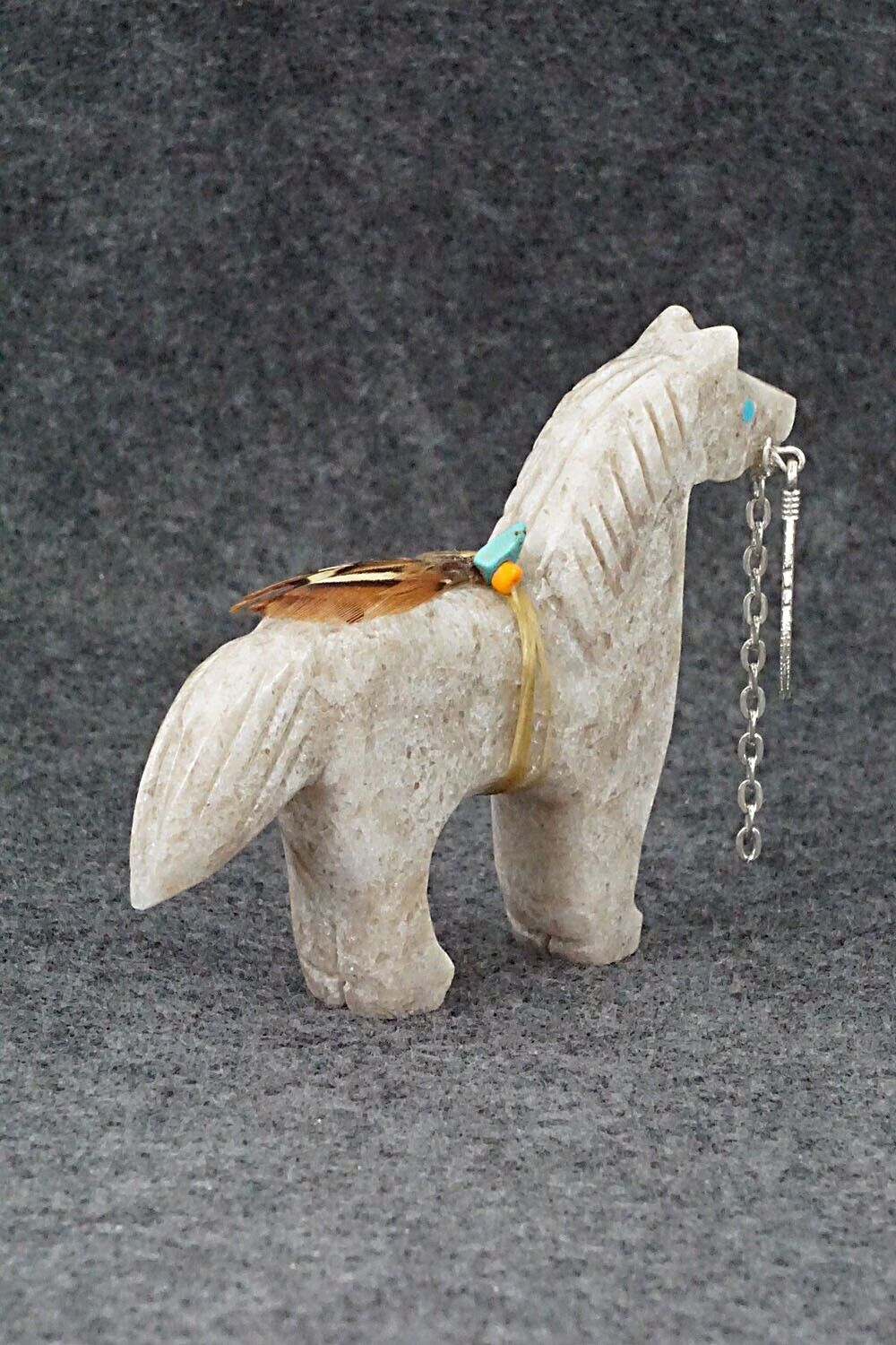 Horse Navajo Fetish Carving - Ben Livingston
