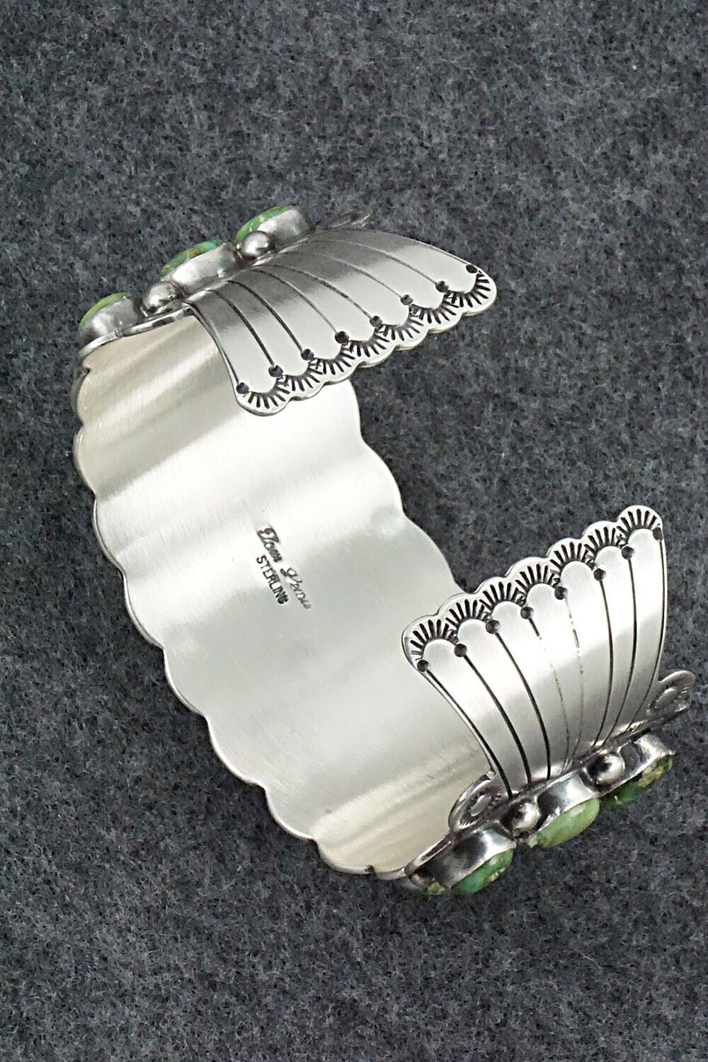 Turquoise & Sterling Silver Bracelet - Tom Lewis