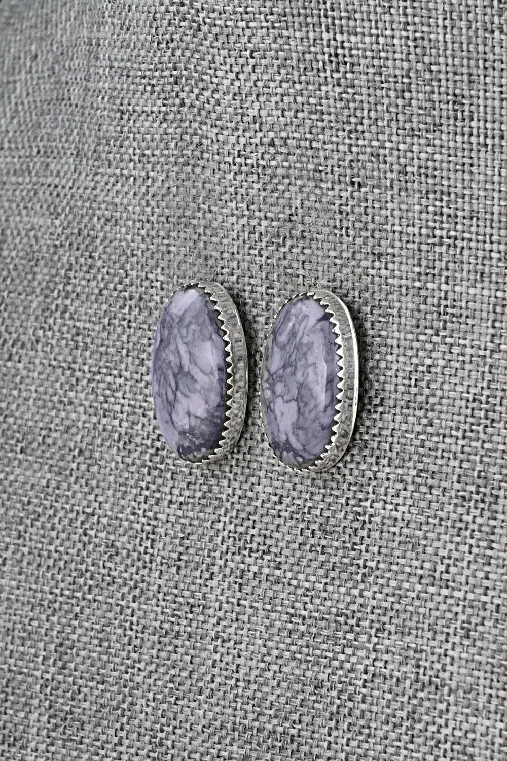 Morado & Sterling Silver Earrings - Murray Hannaweeka