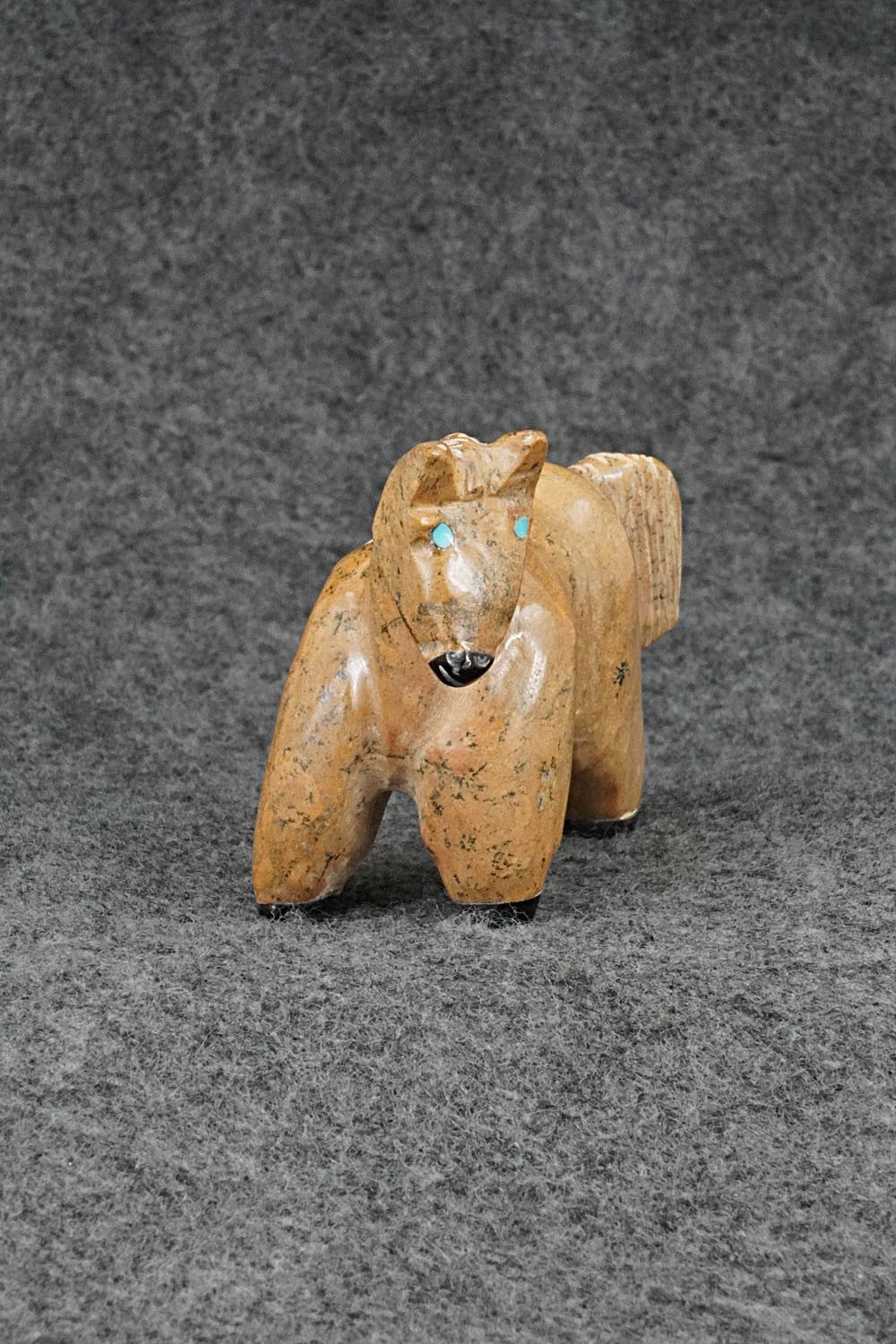 Horse Zuni Fetish Carving - Freddie Leekya
