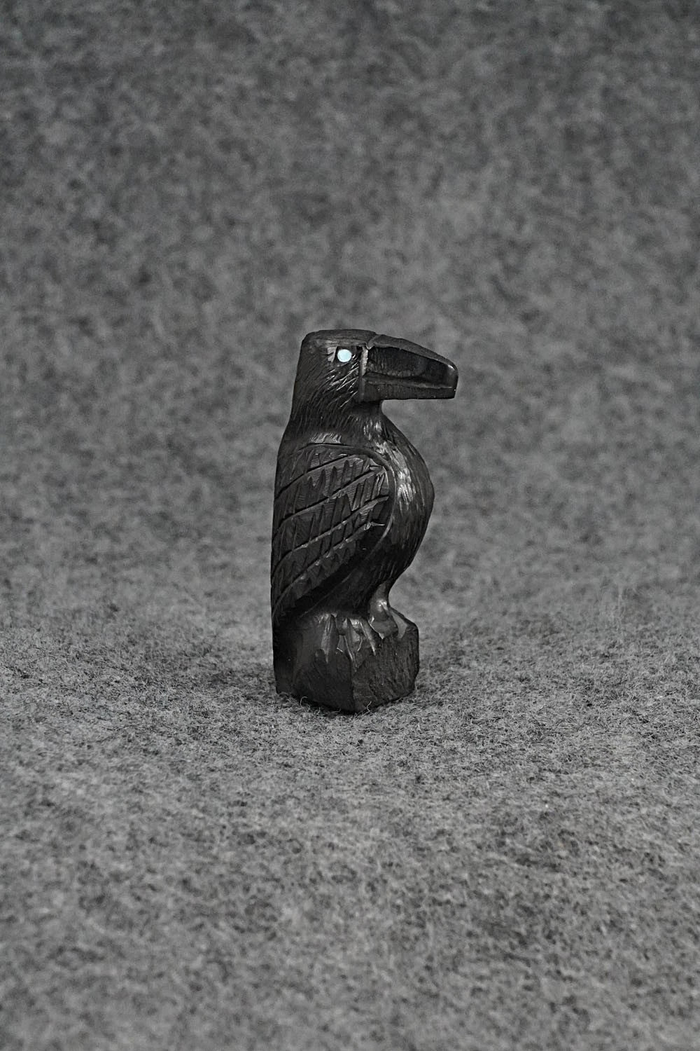 Crow Zuni Fetish Carving - Chris Peina