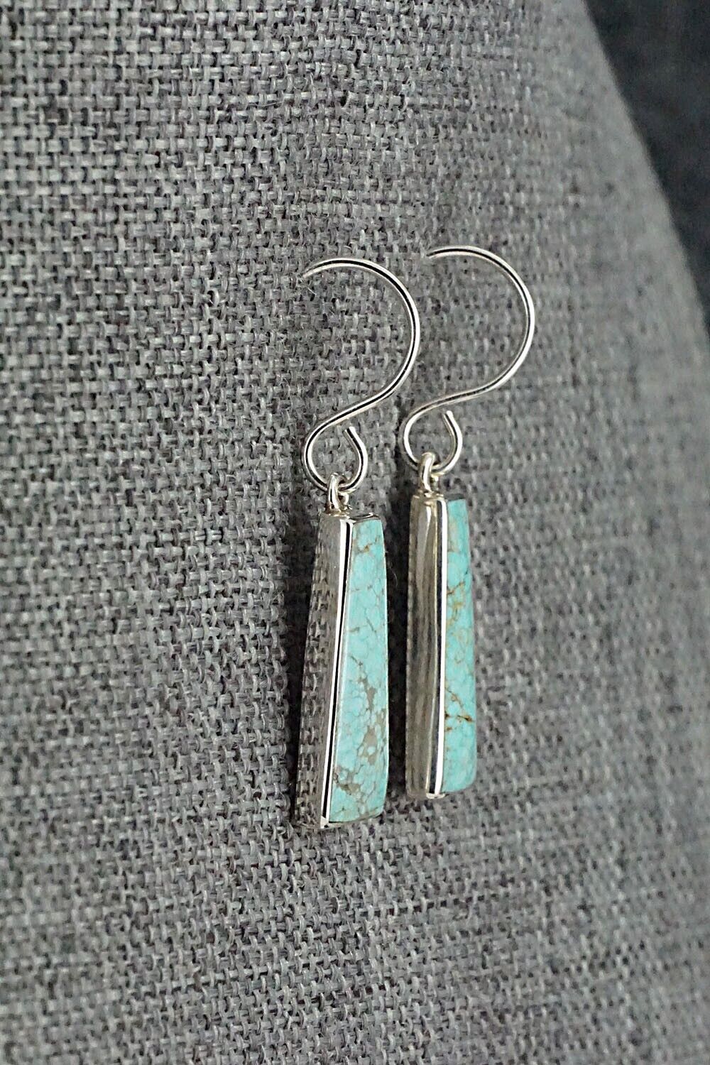 Turquoise & Sterling Silver Earrings - Cathy Webster