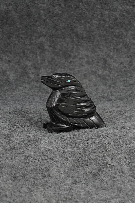 Crow Zuni Fetish Carving - Tony Mackel