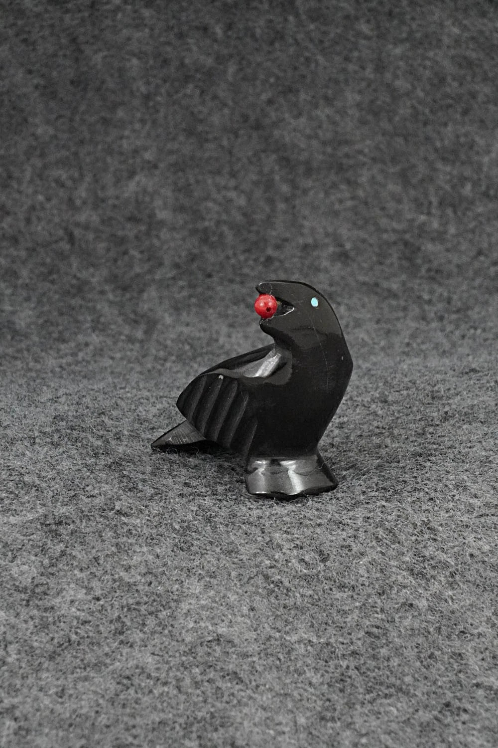 Crow Zuni Fetish Carving - Calvert Bowanie