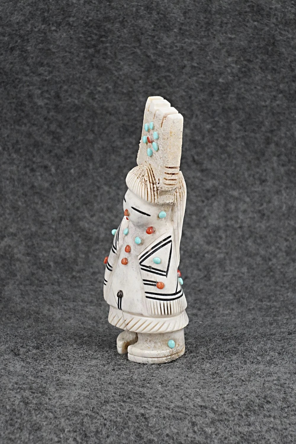 Corn Maiden Zuni Fetish Carving - Claudia Peina