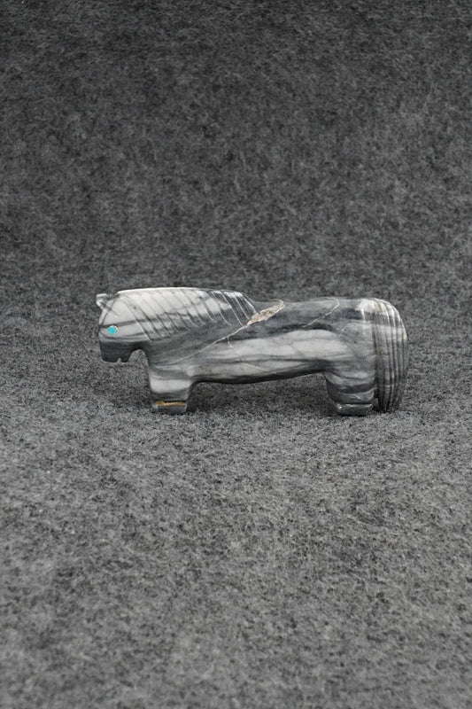 Horse Zuni Fetish Carving - Brian Yunie